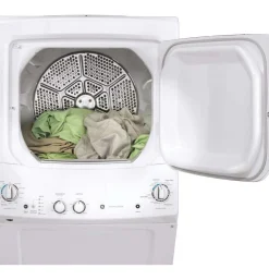 GE Centre de buanderie, Blanc, 24