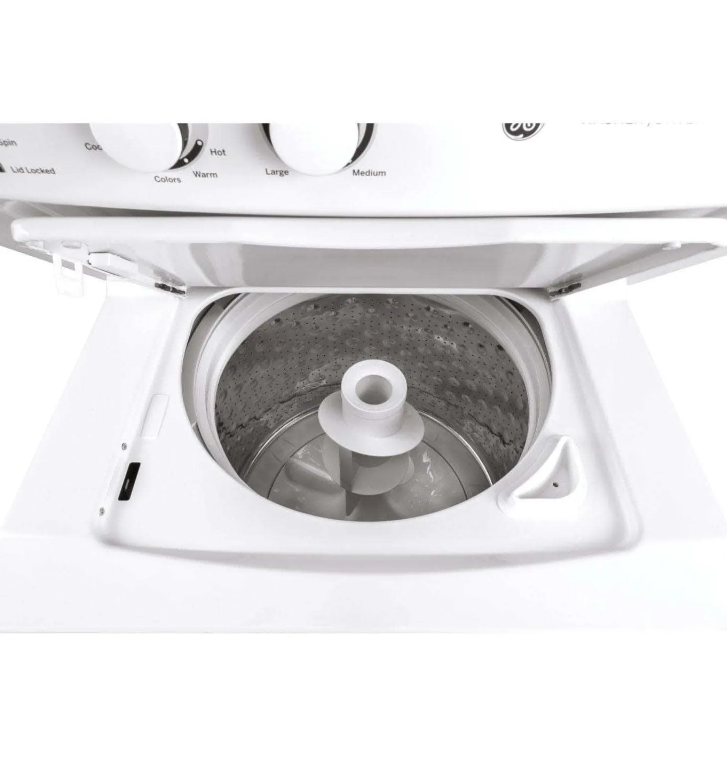 GE Centre de buanderie, Blanc, 24", Chargement par le haut - GUD24ESMMWW