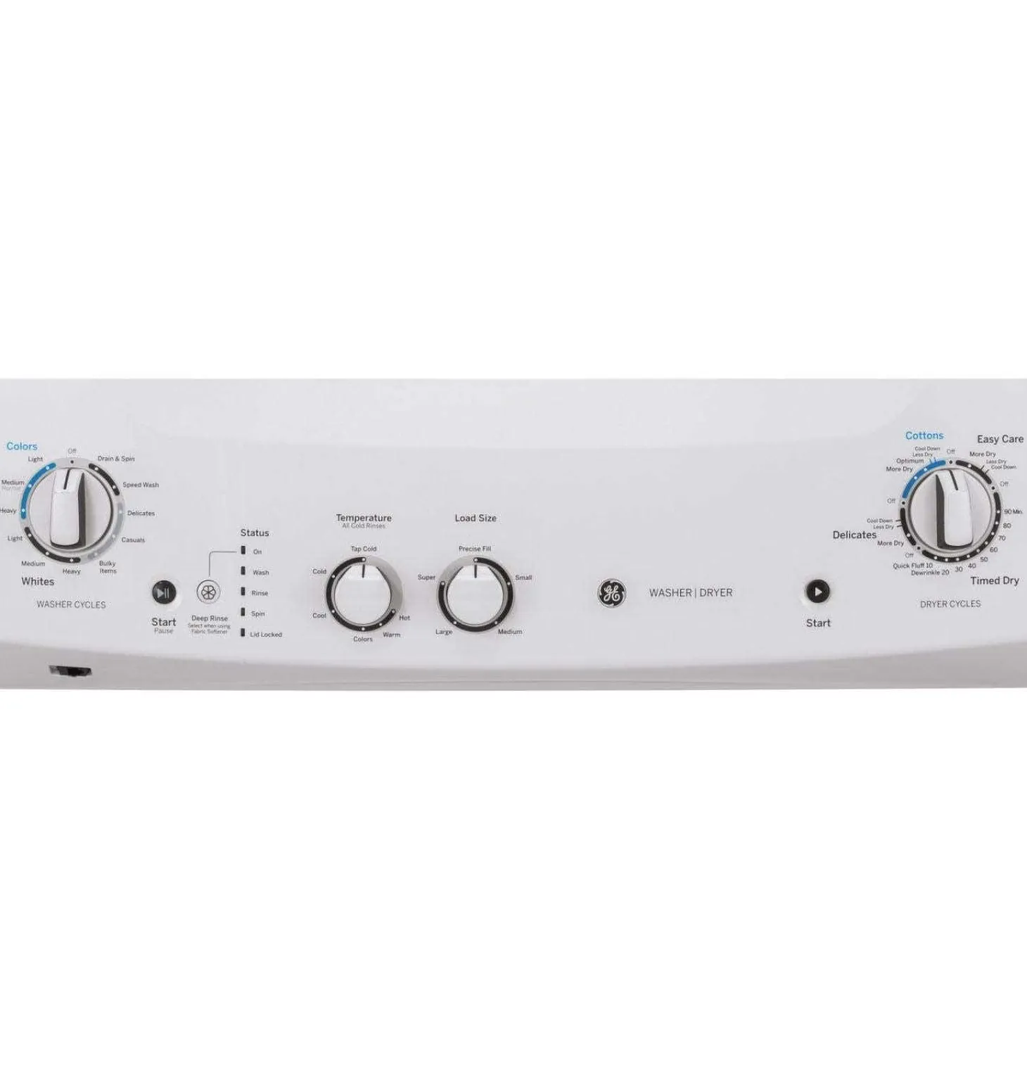 GE Centre de buanderie, Blanc, 24", Chargement par le haut - GUD24ESMMWW