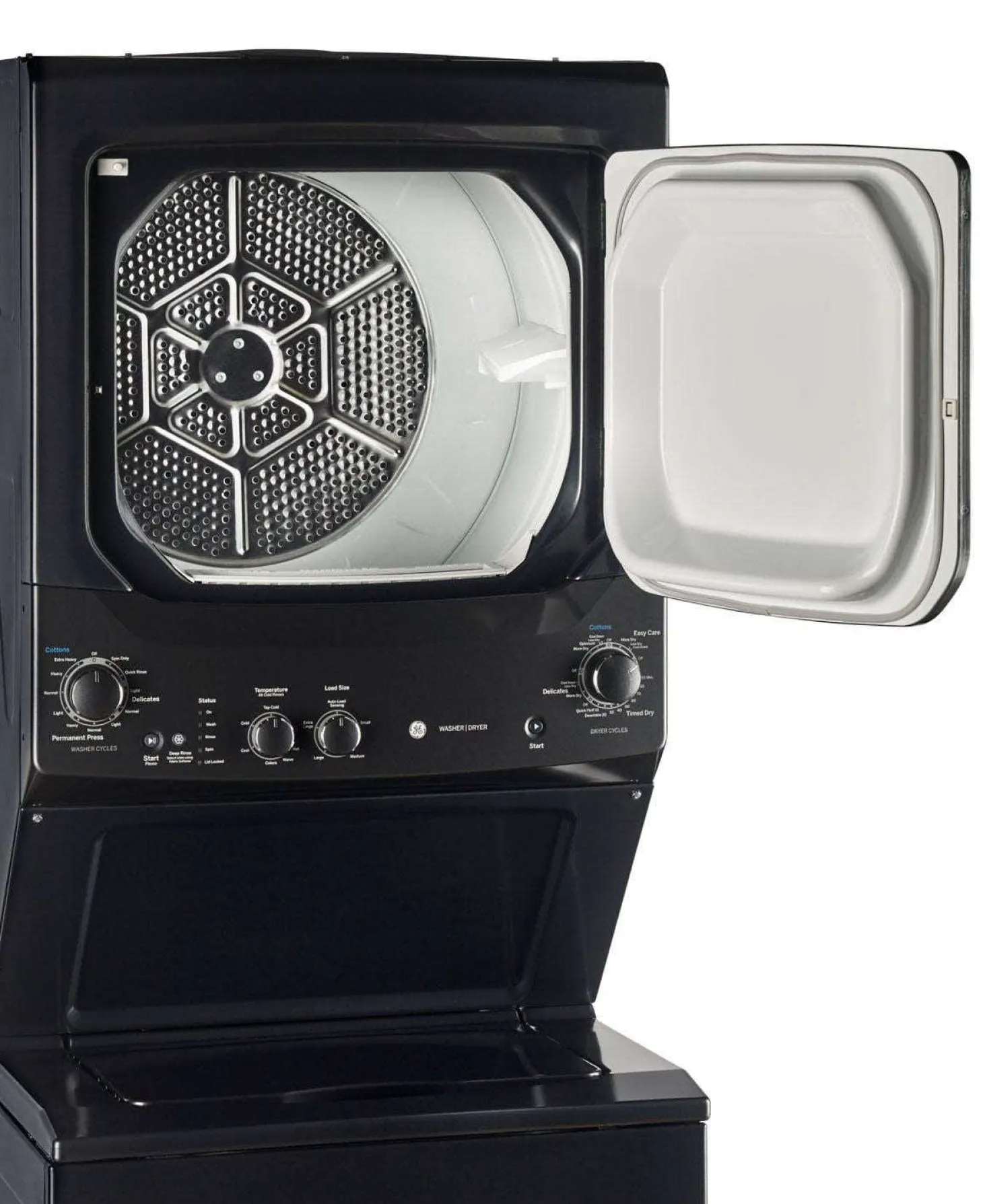 GE Centre de buanderie, Gris, 27", Chargement par le haut - GUD37ESMMDG