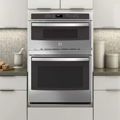 GE Combinaison four encastrée et micro-ondes Acier inoxydable30