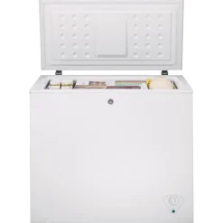GE Congélateur 7 pi3, Blanc, Horizontal, 32" - FCM7STWW
