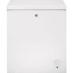 GE Congélateur 5,1 pi3, Blanc, Horizontal, 24.75" - FCM5STWW