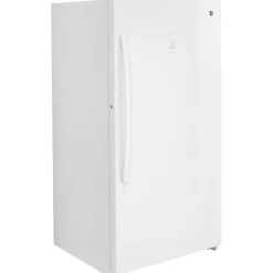 GE Congélateur 17,3 pi3, Blanc, Vertical, 33