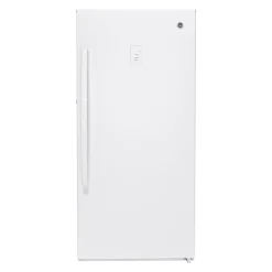 GE Congélateur 14 pi3, Blanc, Vertical, 28.5" - FUF14DLRWW
