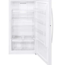 GE Congélateur 17 pi3, Blanc, Vertical, 33" - FUF17DLRWW