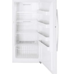 GE Congélateur 14 pi3, Blanc, Vertical, 30" - FUF14SMRWW