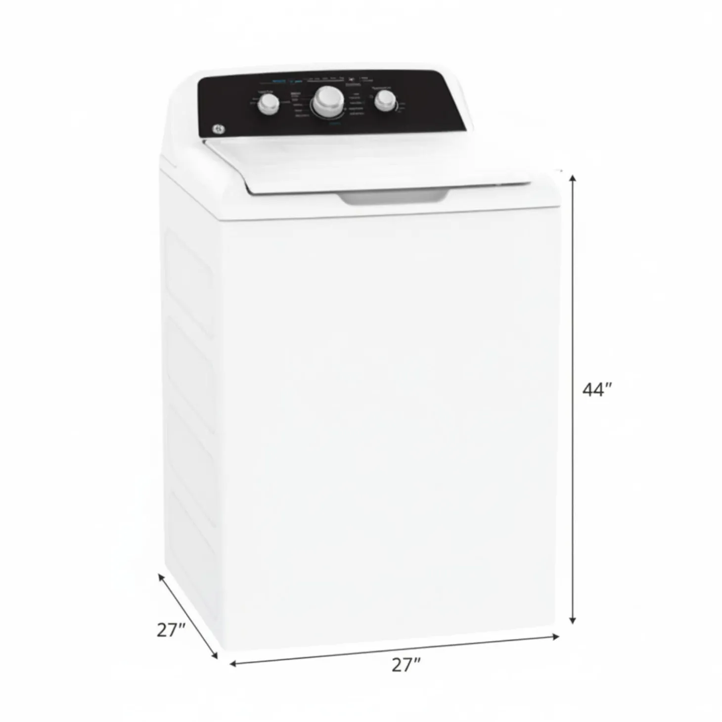 GE Ensemble laveuse sécheuse, Blanc, Chargement par le haut