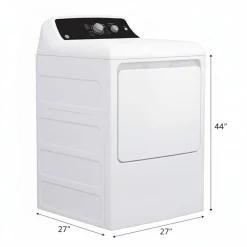 GE Ensemble laveuse sécheuse, Blanc, Chargement par le haut