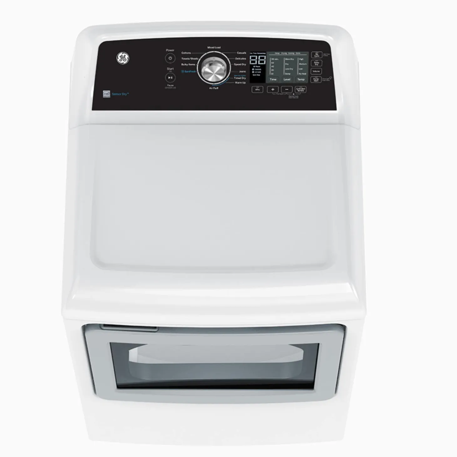 GE Ensemble laveuse sécheuse, Blanc, Chargement par le haut