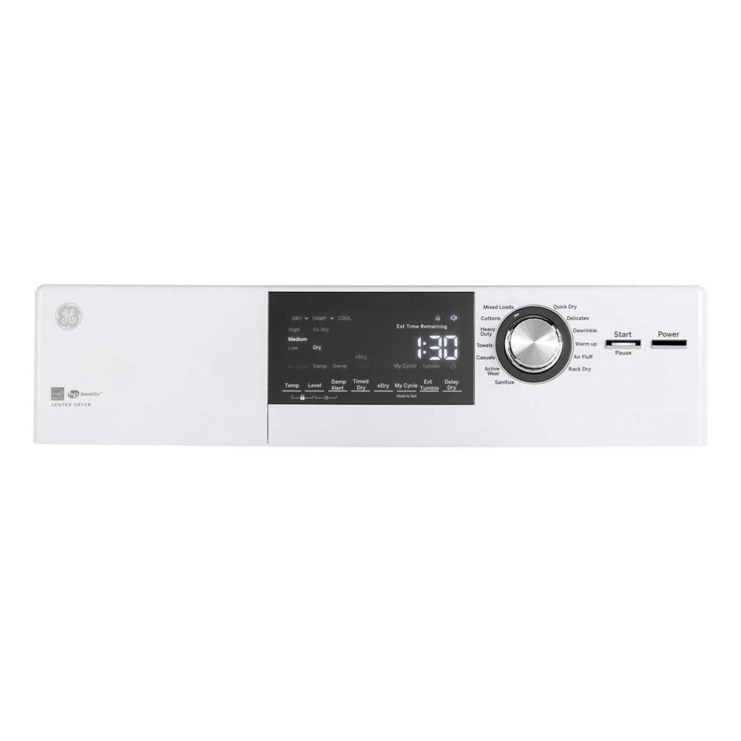 GE Ensemble laveuse sécheuse, Blanc, Chargement frontal