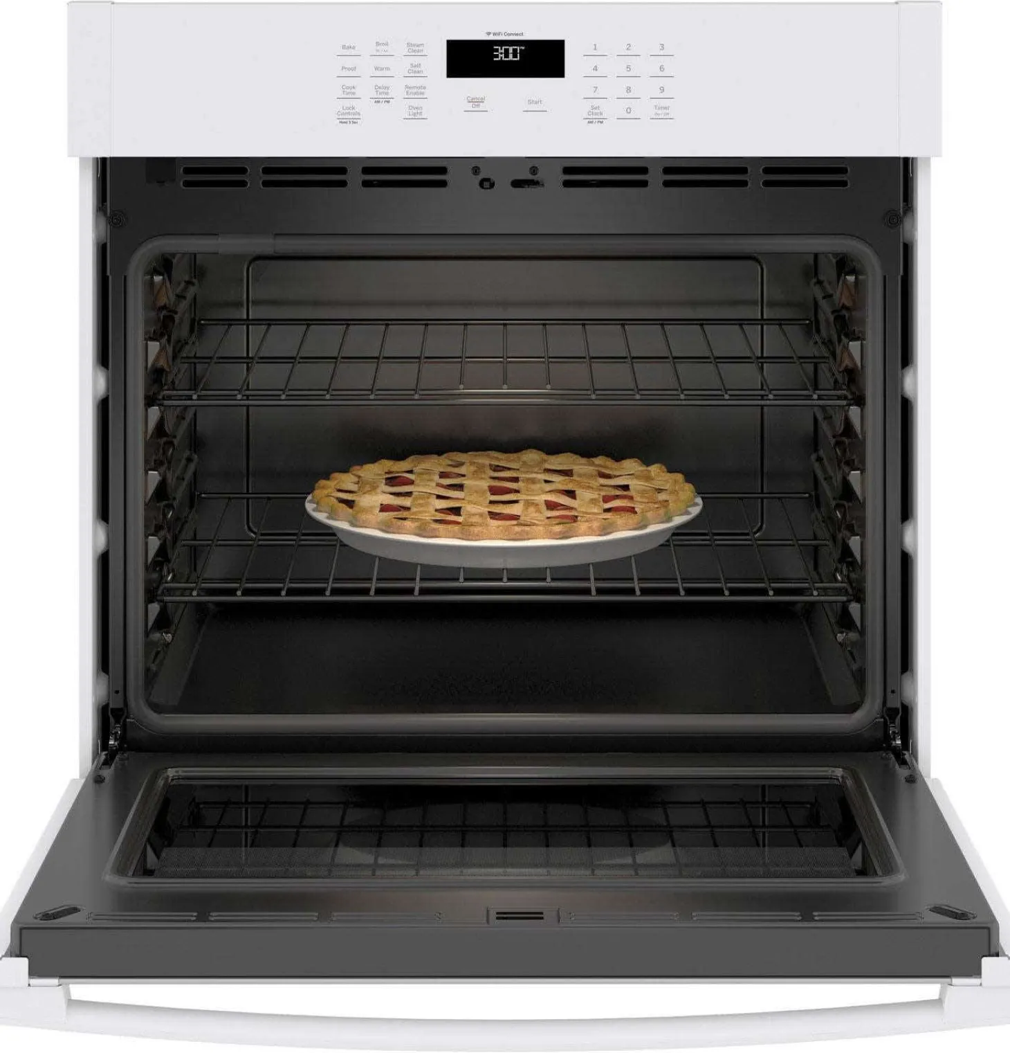 GE Four encastré 30 po Blanc30"Électrique - JTS3000DNWW