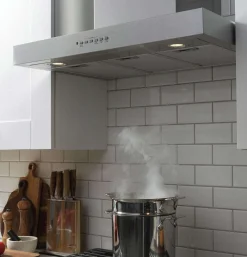 GE Hotte Cheminée Acier inoxydable 30