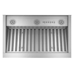 GE Hotte Encastré Acier inoxydable 28.25" , 610 PI3/MIN-UVC9300SLSS