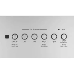 GE Hotte Encastré Acier inoxydable 28.25