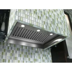 GE Hotte Encastré Acier inoxydable 28.25