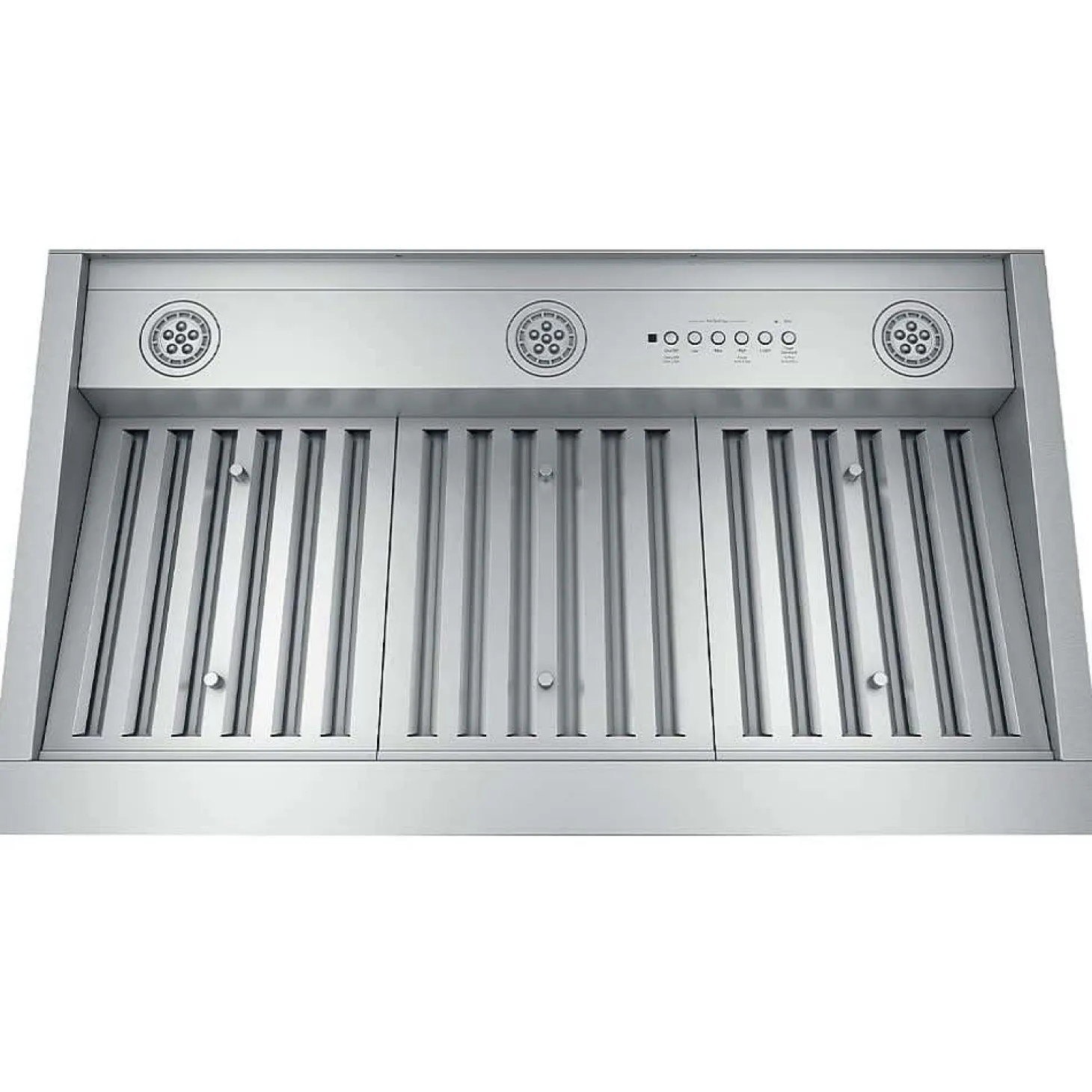 GE Hotte Encastré Acier inoxydable 34.25" , 610 PI3/MIN-UVC9360SLSS