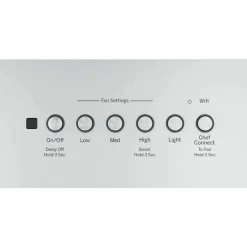 GE Hotte Encastré Acier inoxydable 34.25