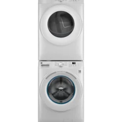 GE Laveuse Chargement frontal Blanc 28