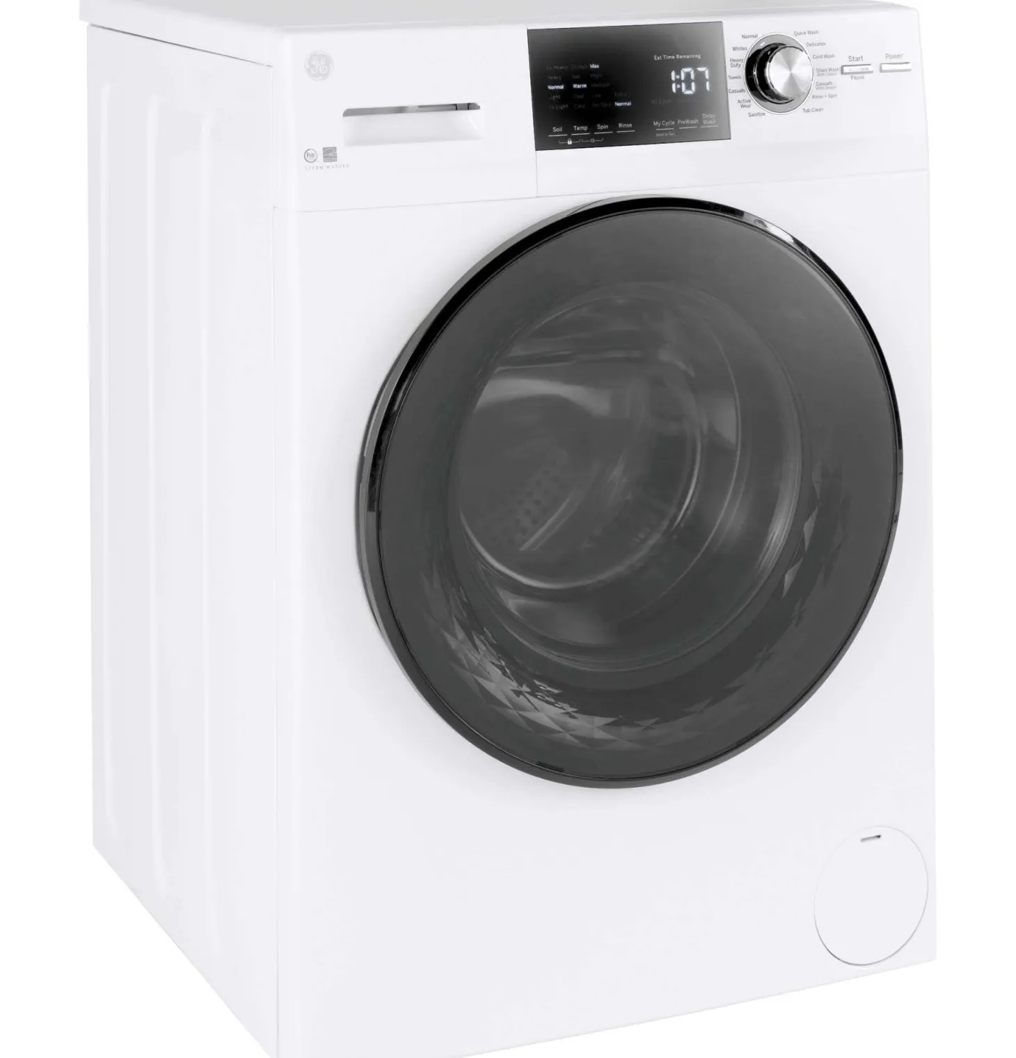 GE Laveuse Chargement frontal Blanc 24''- GFW148SSMWW