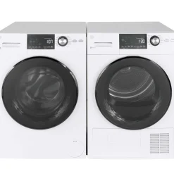 GE Laveuse Chargement frontal Blanc 24''- GFW148SSMWW