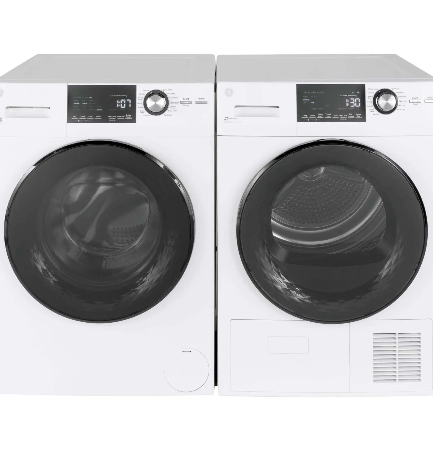 GE Laveuse Chargement frontal Blanc 24''- GFW148SSMWW