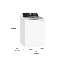 GE Laveuse Chargement par le haut Blanc 27