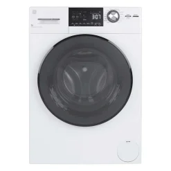 GE Laveuse sécheuse 2 en 1, Blanc, 24'', Chargement frontal - GFQ14ESSNWW