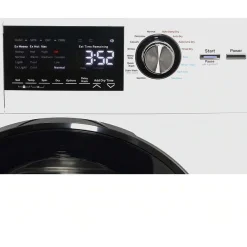 GE Laveuse sécheuse 2 en 1, Blanc, 24'', Chargement frontal - GFQ14ESSNWW