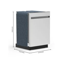 GE Lave-vaisselle Encastré Inox 24