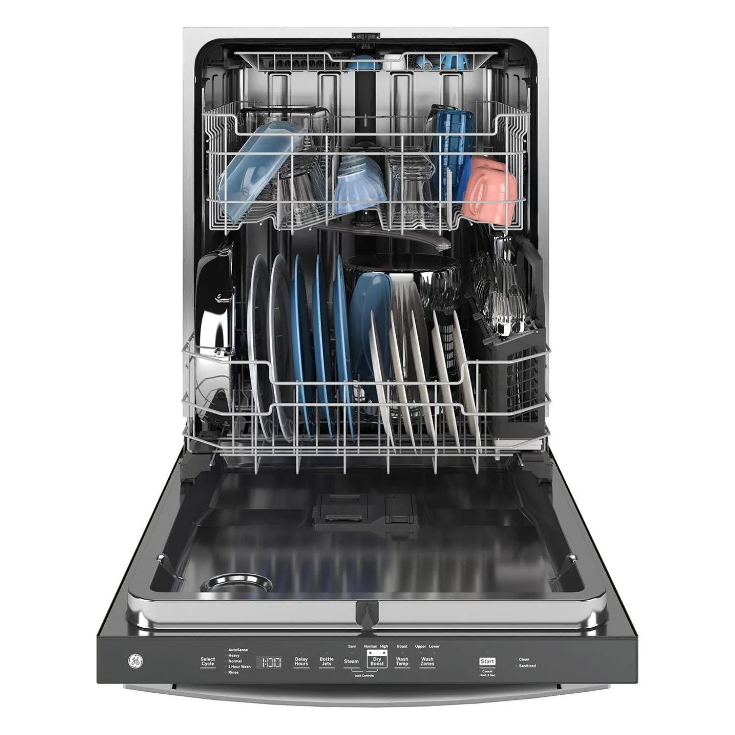 GE Lave-vaisselle Encastré Acier inoxydable 24" 45dB - GDT670SYVFS