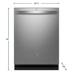 GE Lave-vaisselle Encastré Acier inoxydable 24