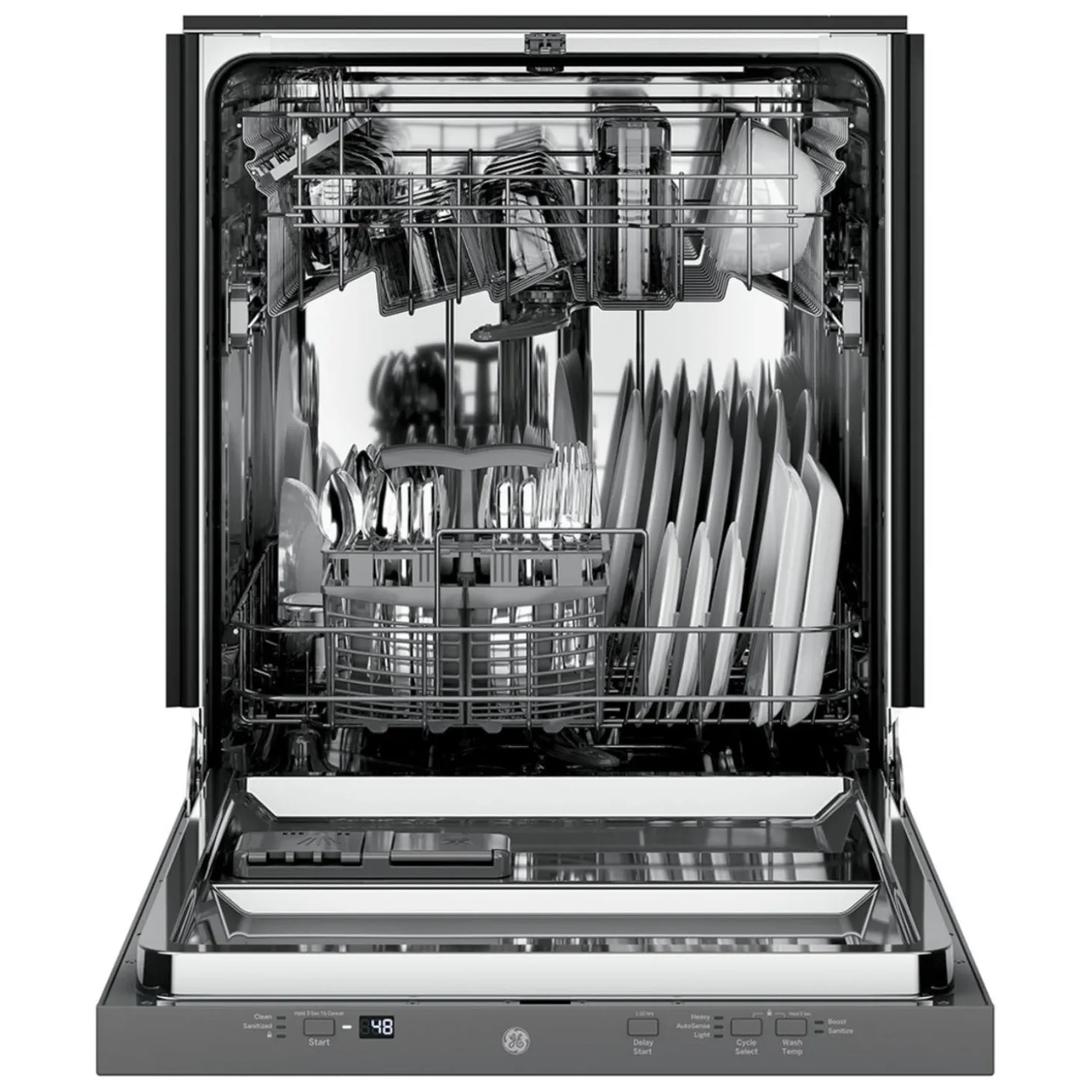 GE Lave-vaisselle Encastré Beige 24" 51dB - GDT226SILII