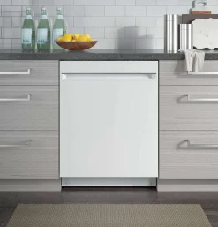 GE Lave-vaisselle Encastré Blanc 24