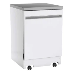 GE Lave-vaisselle portatif Portatif Blanc 24
