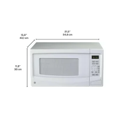 GE Micro-ondes 1,1 pi3 Blanc21.5" JES1145WTC