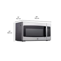 GE Micro-ondes/Hotte 1,8 pi3 Inox30