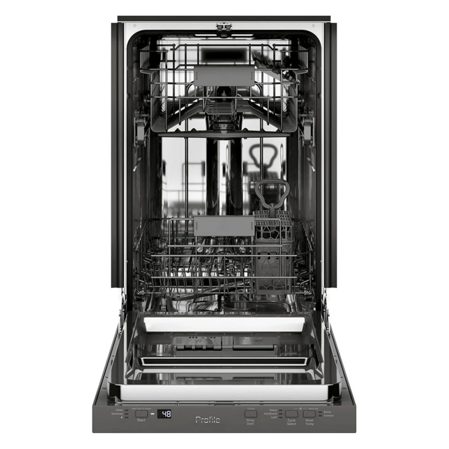GE Profile Lave-vaisselle 18 po Encastré Acier inoxydable 18" 47dB - PDT145SSLSS