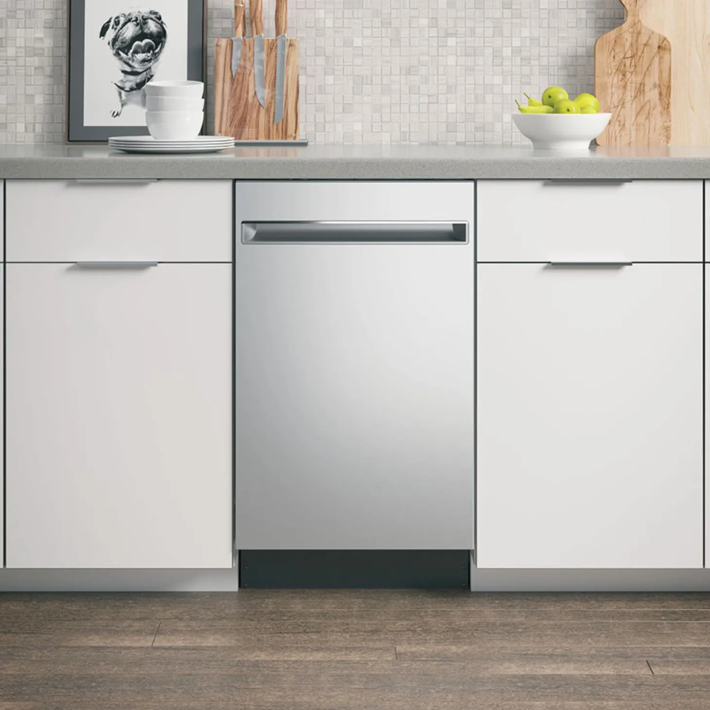 GE Profile Lave-vaisselle 18 po Encastré Acier inoxydable 18" 47dB - PDT145SSLSS