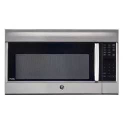 GE Profile Micro-ondes/hotte 1,8 pi3, Acier inoxydable, 30", 400