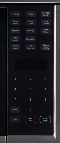 GE Profile Micro-ondes/hotte 1,8 pi3, Acier inoxydable, 30