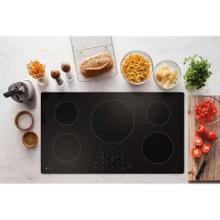 GE Profile Plaque de cuisson Vitrocéramique Noir 36" Électrique Noir - PHP7036DTBB