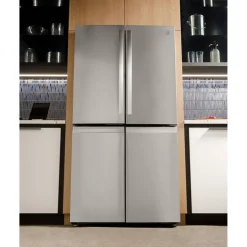 GE Profile Réfrigérateur 28,4 pi3 36 po Inox Portes françaises - PAD28BYTFS