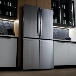GE Profile Réfrigérateur 28,4 pi3 36 po Inox Portes françaises - PAD28BYTFS