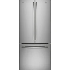 GE Profile Réfrigérateur 20,8 pi3 30 po Acier inoxydable Congélateur en bas, Portes françaises - PNE21NYRKFS