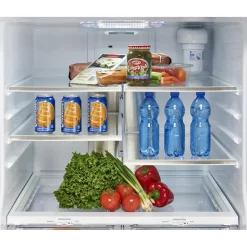 GE Profile Réfrigérateur 20,8 pi3 30 po Acier inoxydable Congélateur en bas, Portes françaises - PNE21NYRKFS