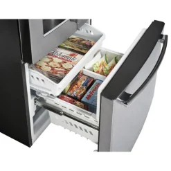 GE Profile Réfrigérateur 17,5 pi3 33 po Inox Portes françaises - PYE18HYRCFS