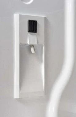 GE Profile Réfrigérateur 20,8 pi3 30 po Blanc Congélateur en bas, Portes françaises - PNE21NGLKWW