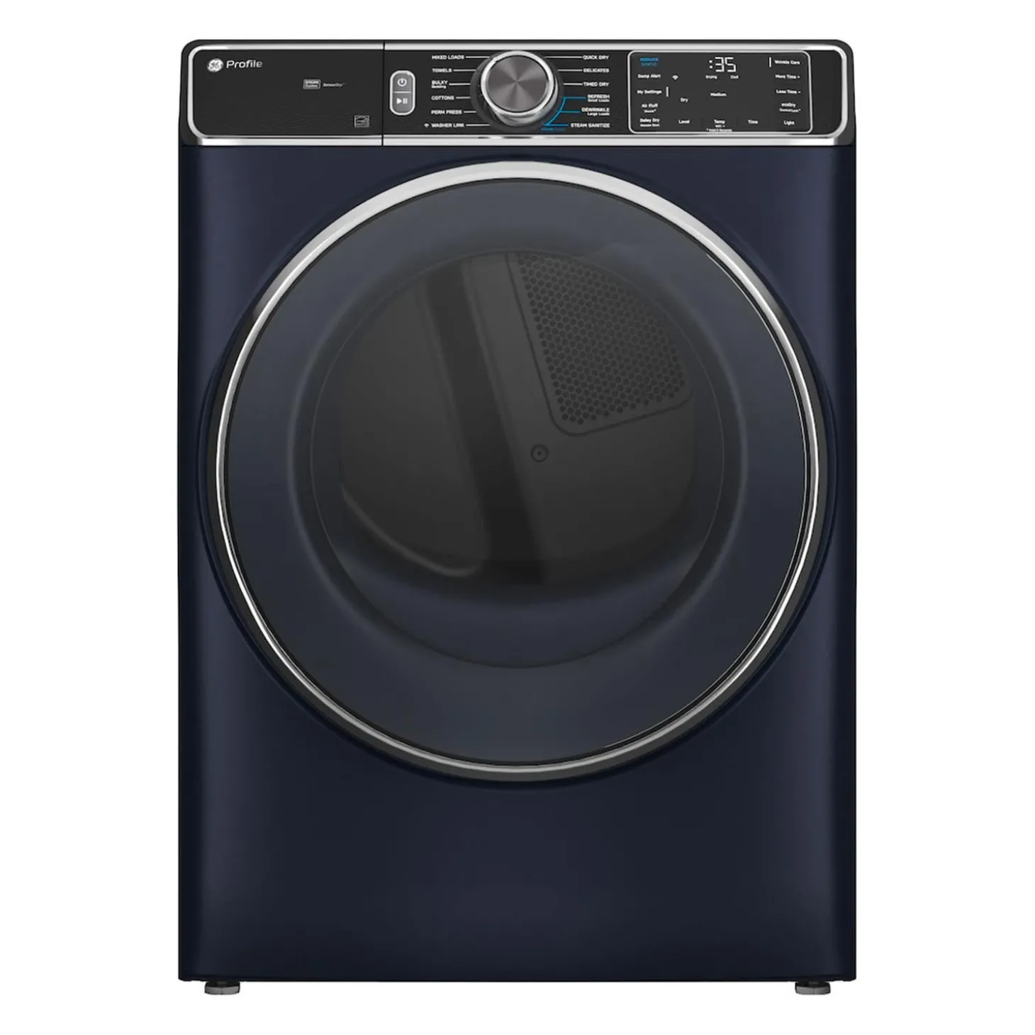 GE Profile Sécheuse Chargement frontal Bleu saphir 28" - PFD87ESMVRS