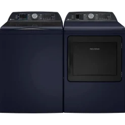 GE Profile Sécheuse Chargement frontal Bleu saphir 28